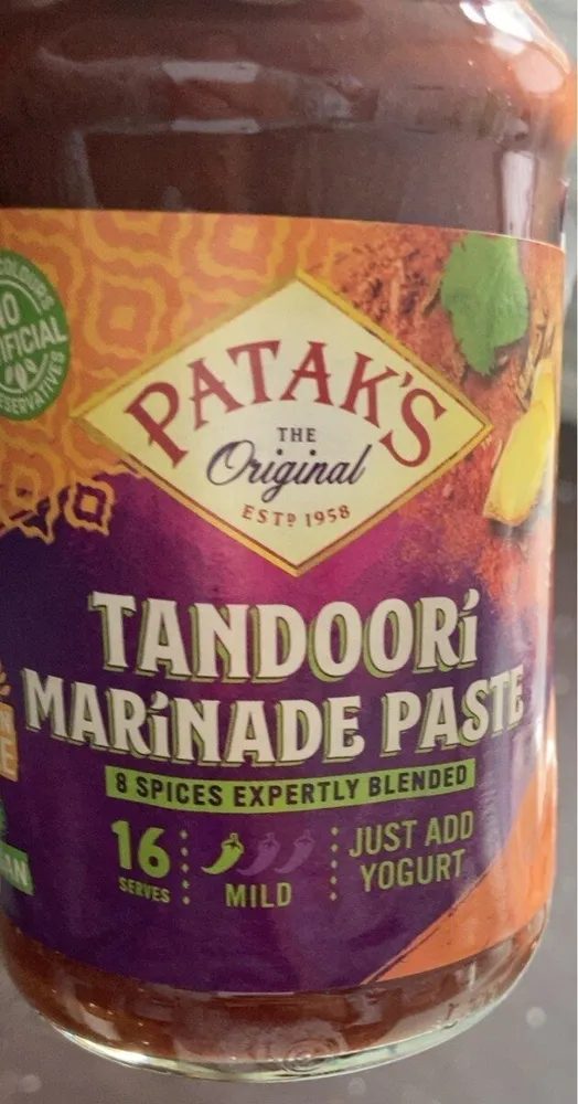Tandoori marinade paste