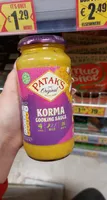 Korma Cooking Sauce