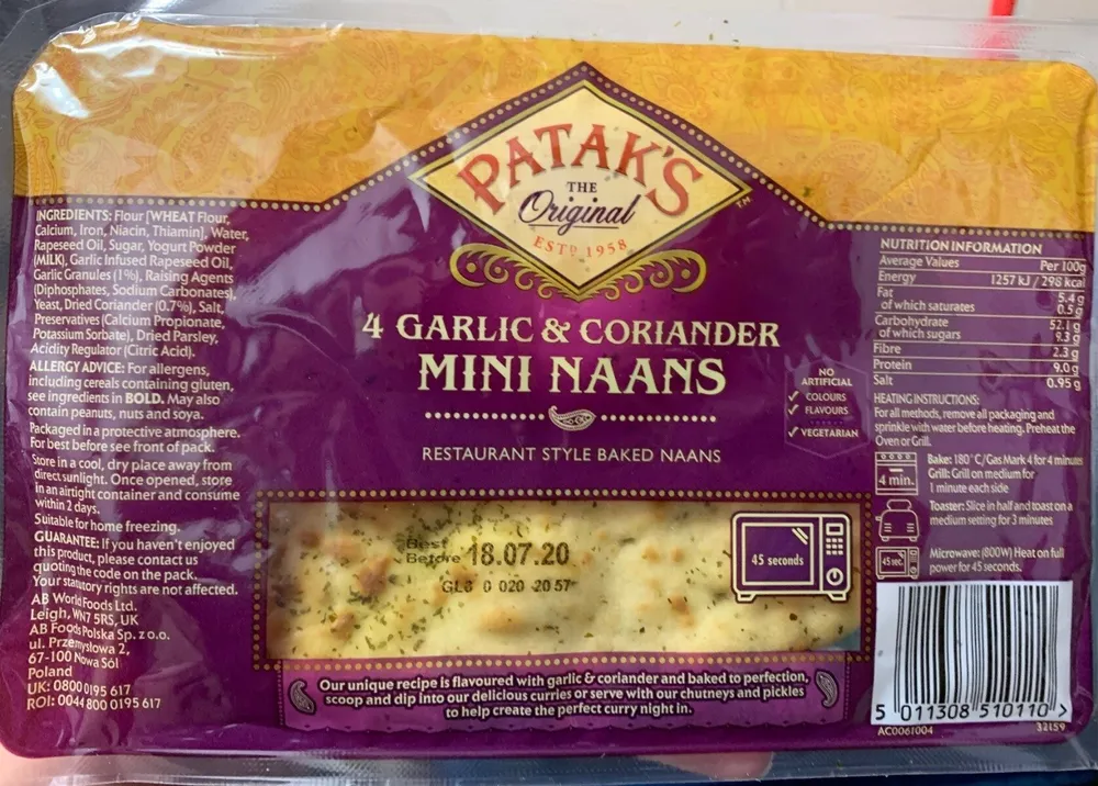 Mini naans