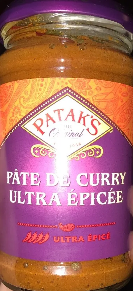 Pâte de curry ultra épicée