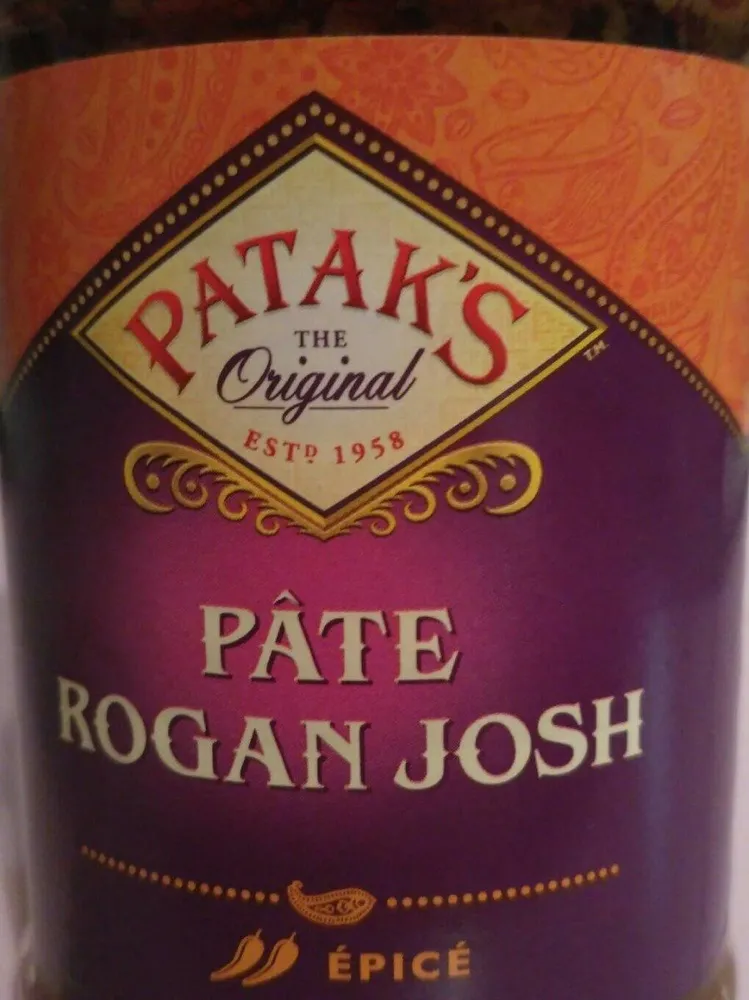 Pâte rogan josh