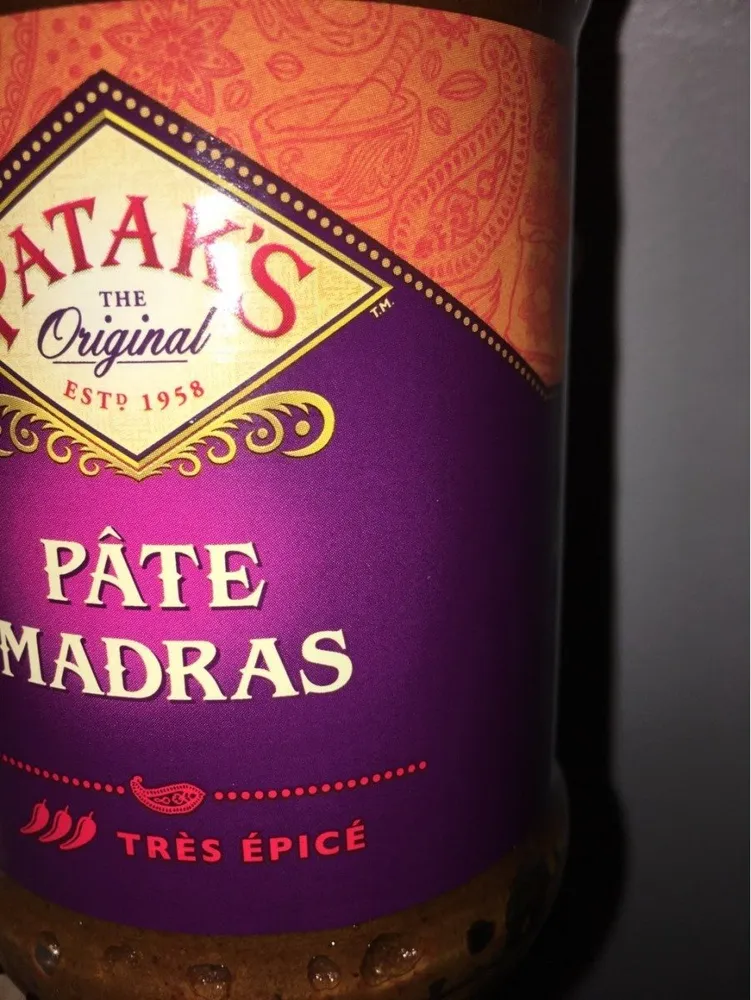 Madras Pate 283 Pataks