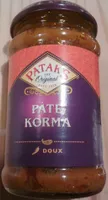 Pâte Korma