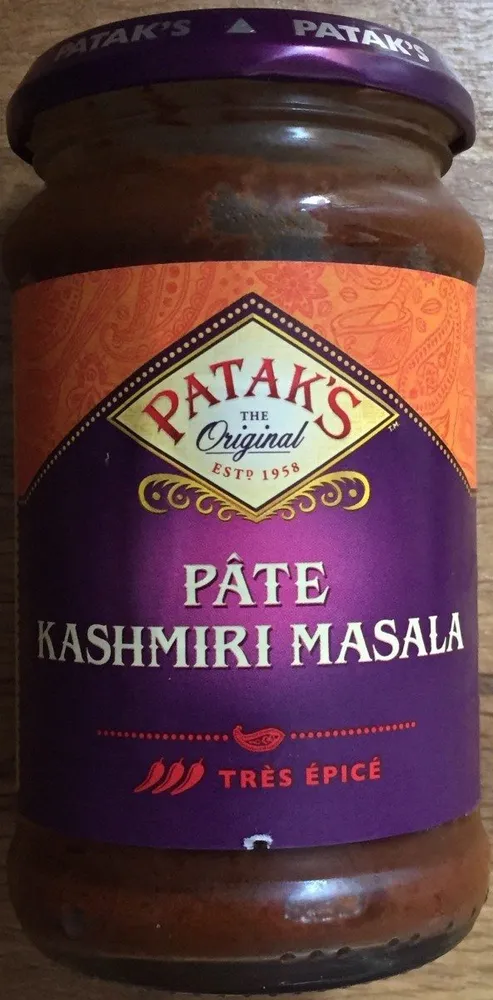 Pâte Kashmiri Masala