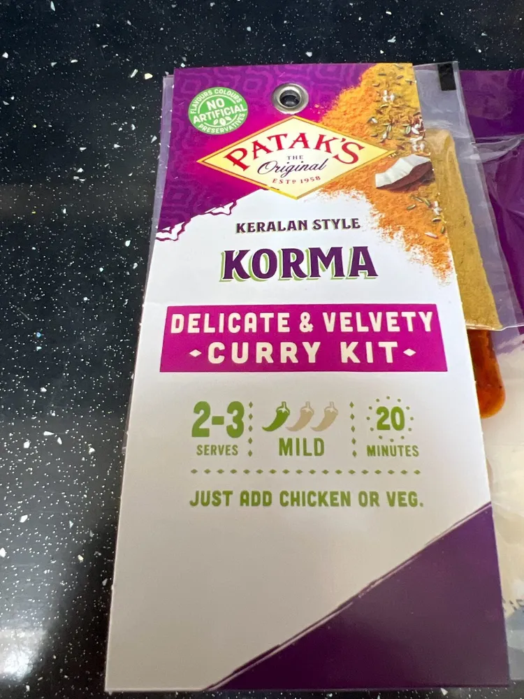 patak korma