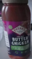 Patak's curry sauce Butter Chicken