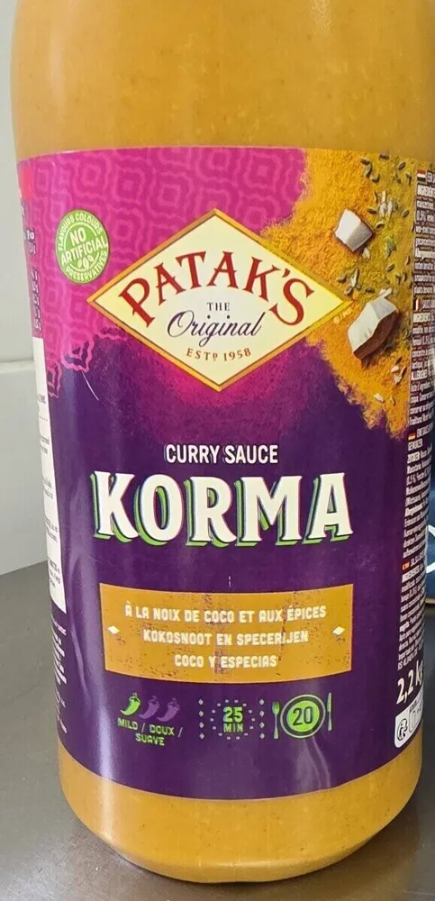 Sauce korma