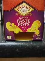 2 Korma Paste Pots