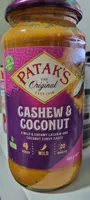 Cashew & Coconut Curry Sauce