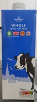Whole long life milk