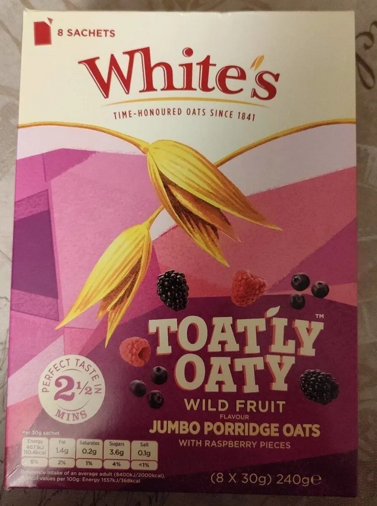 Totally Oaty Wild Fruit Jumbo Porridge Oats