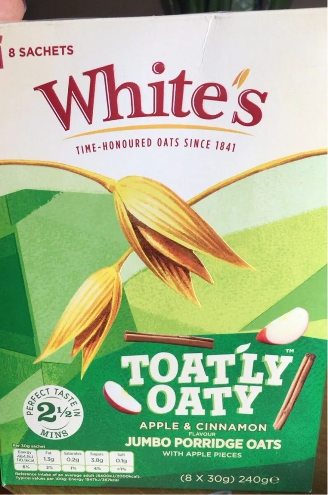 Toatly oatly apple& cinnamon