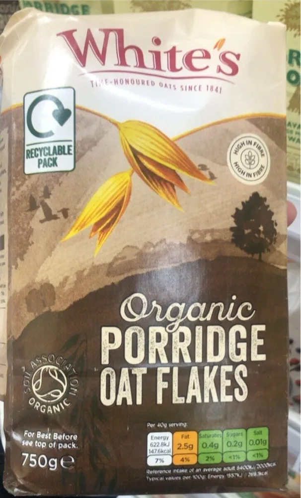 Organic porridge Oat Flakes