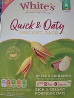 quick & oaty apple and cinnamon