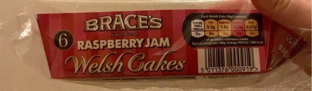 Raspberry Jam Welsh Cakes