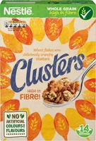 CLUSTERS Cereal Box
