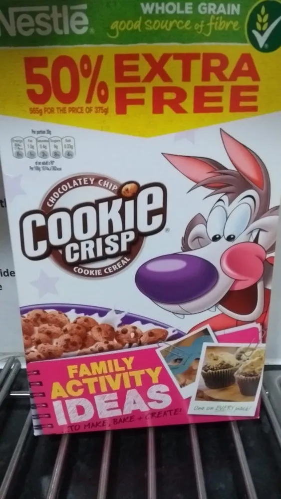 Nestle 50% Extra 565G Cookie Crisp