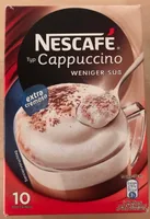 Nescafé Cappuccino Weniger Süß