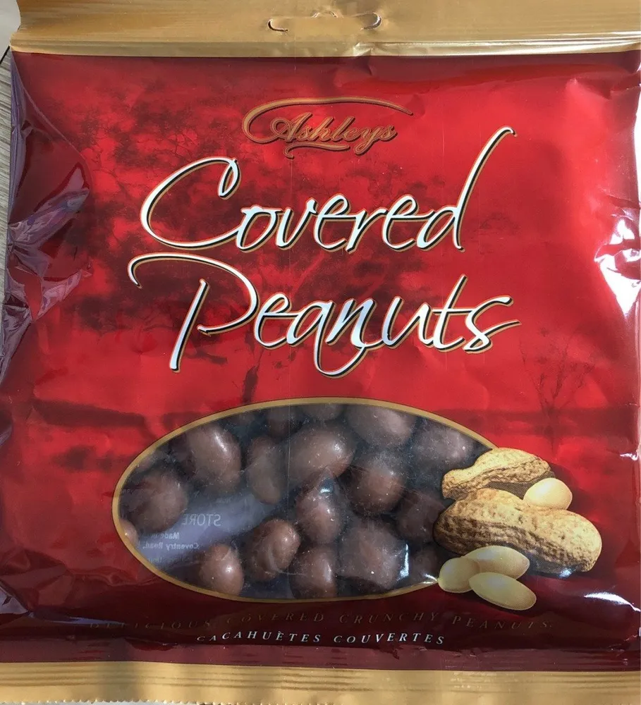 Covered peanuts
