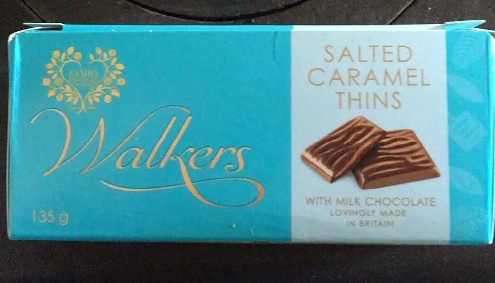 Salted caramel thins