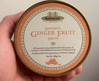 Ginger Fruit Drops