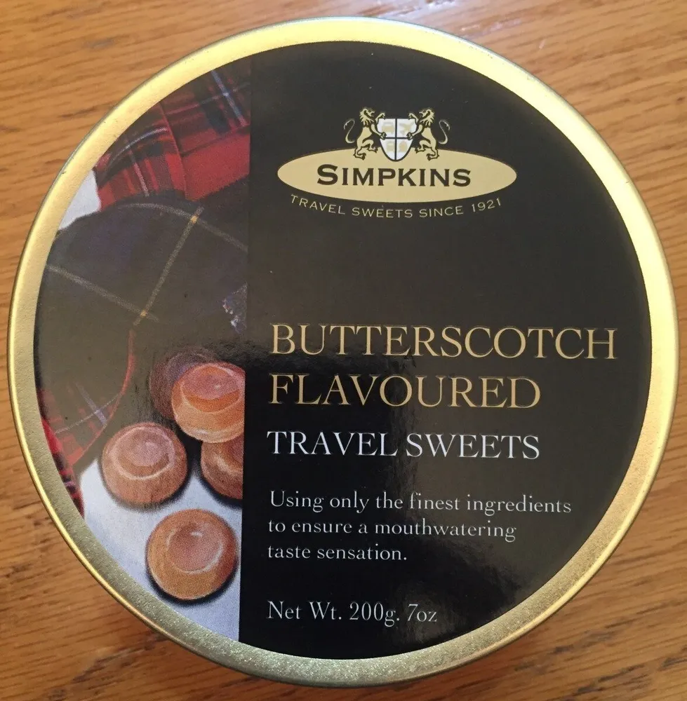 Butterscotch Flavoured Drops