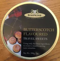 Butterscotch Flavoured Drops
