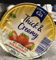 Golden Acre thick snd creamy pasteurised yoghurt