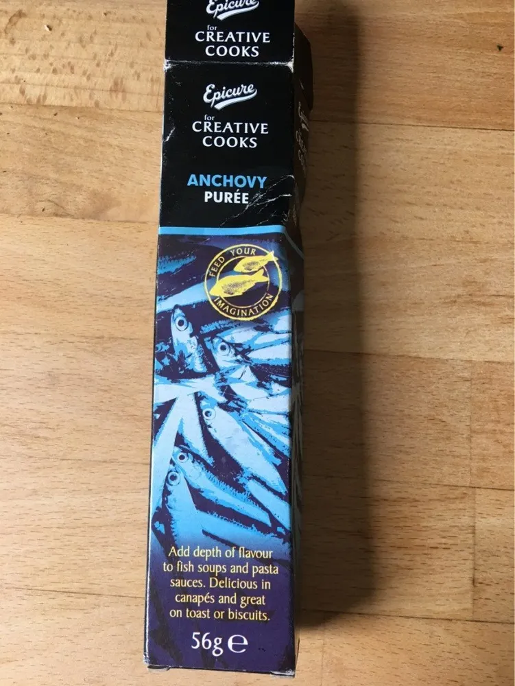 Anchovy purée