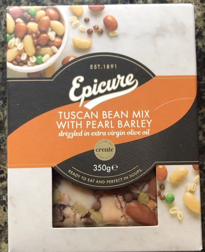 Tuscan bean mix with pearl barley