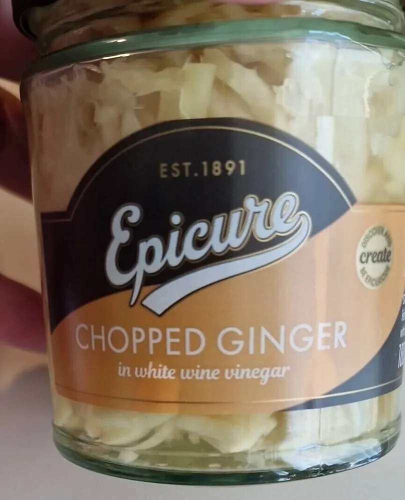 Chopped ginger