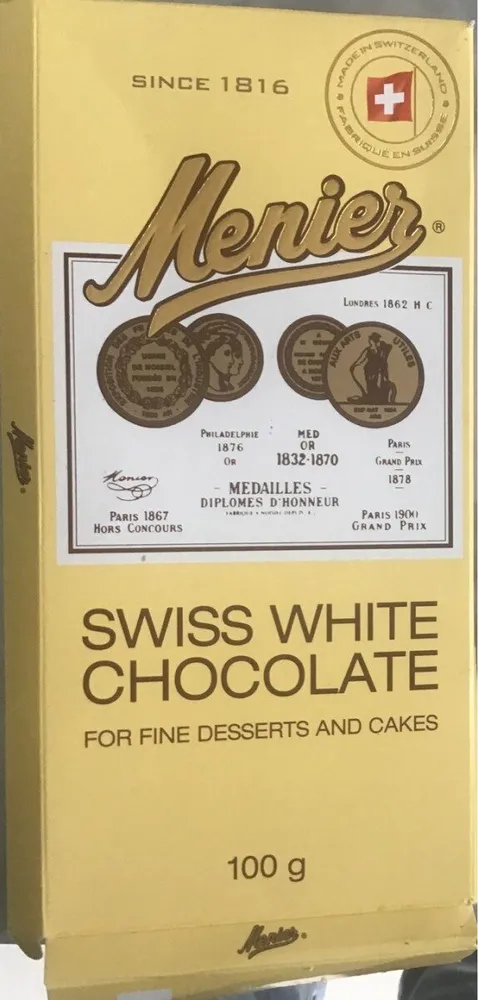Swiss White Chocolate