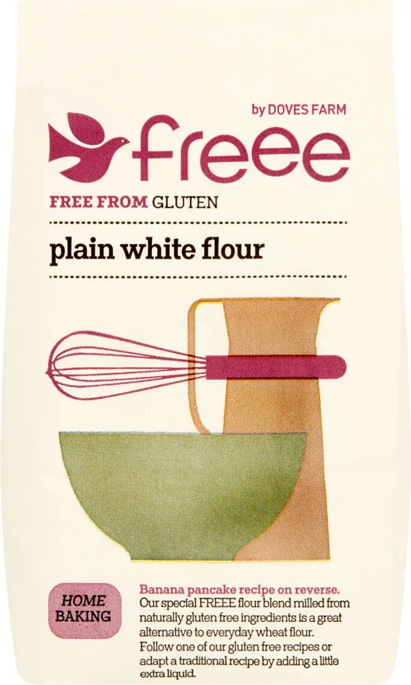 Plain White Flour Free From Gluten