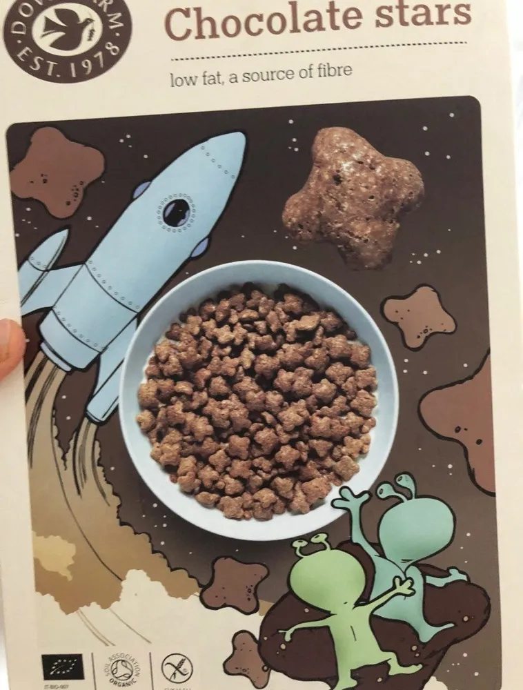 Chocolate Stars M. Choko. Gl. fri Doves Ø