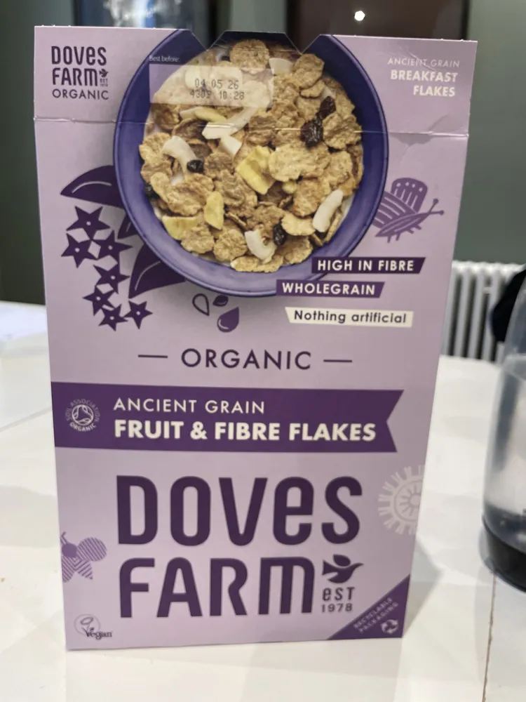 Organic Ancient Grain Fruit & Fibre Flakes