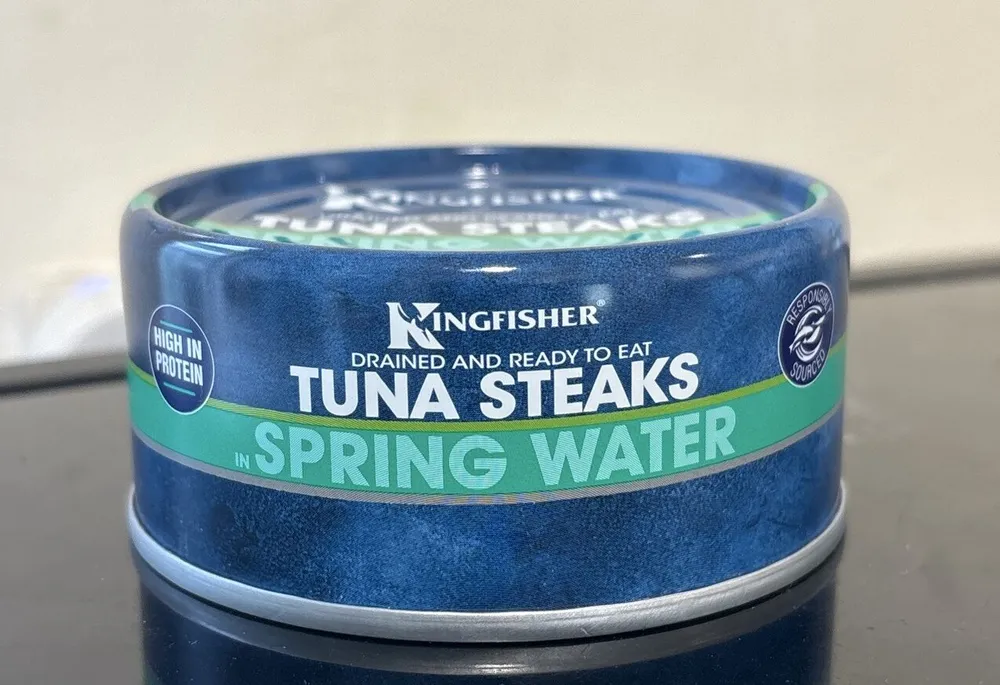 TUNA STEAKS IN SPRING WATER