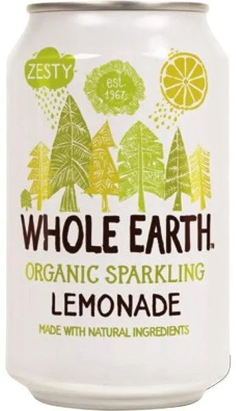 Organic sparkling lemonade