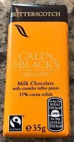 Milk chocolate Butterscotch