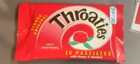10 pastilles with honey and menthol