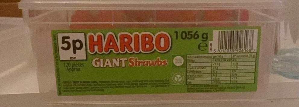 HARIBO Giant Strawbs