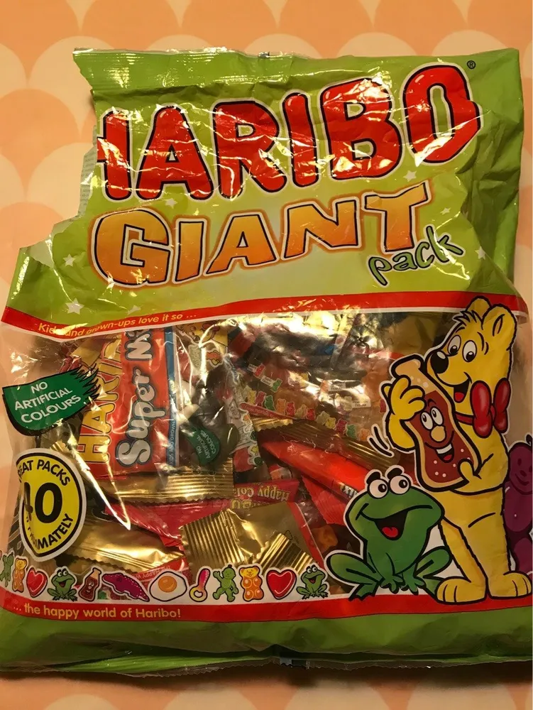 Haribo Giant Pack of Mixed Variety 1.52 KG