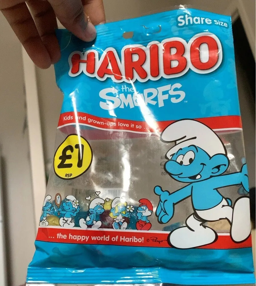 haribo smurfs