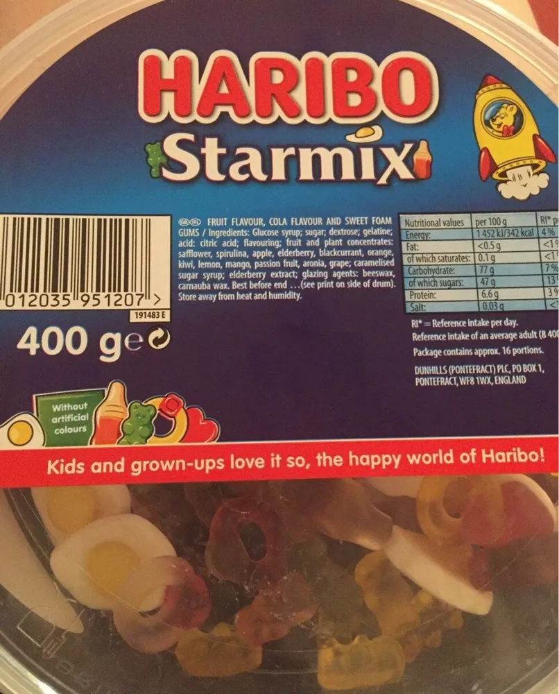 haribo starmix