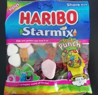 Haribo Starmix Fruit punch flavours