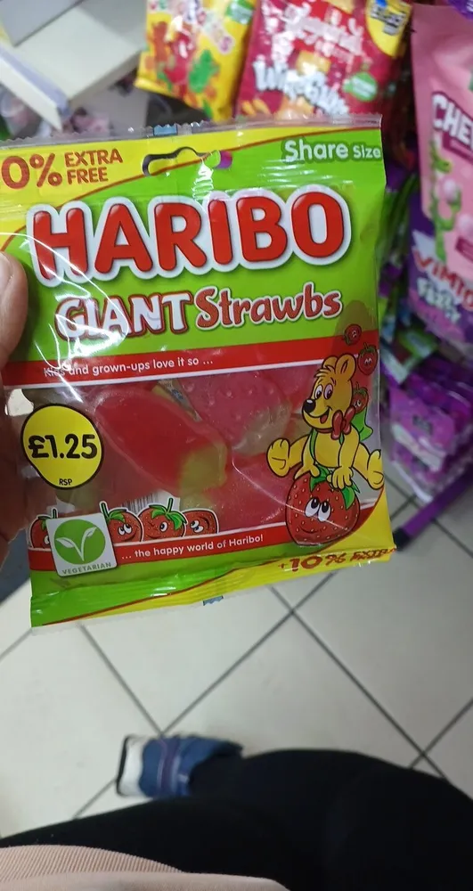 Haribo Giant Strawbs