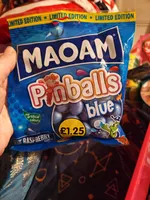 Blue raspberry pinballs