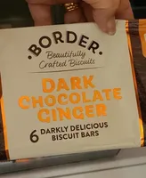 Dark chocolate ginger bars