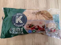 Sliced Focaccia