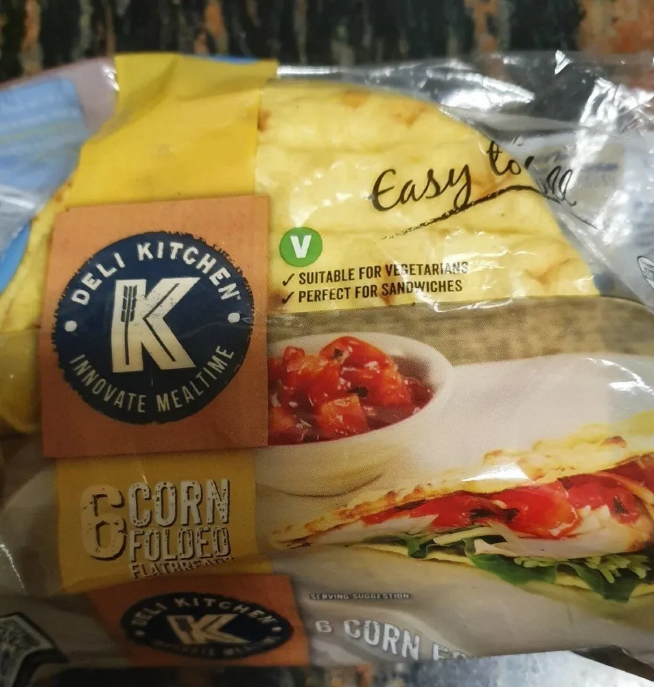 Corn flatbreads