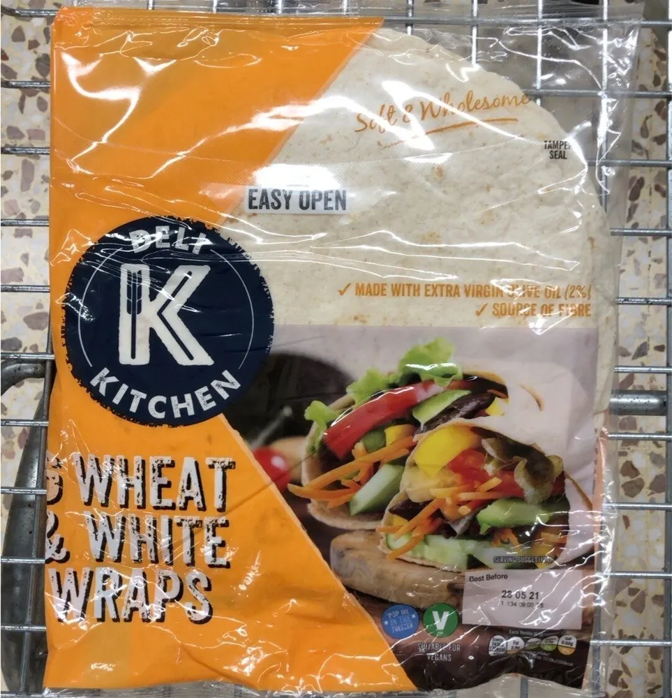 Wheat & White wrap
